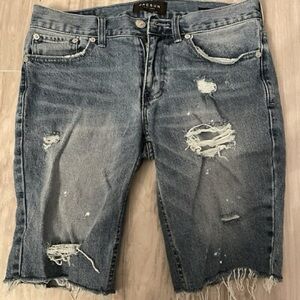 PacSun Skinny Denim Shorts Size 28
